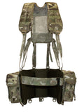 Special Forces Airborne Webbing Set  (Yoke + 3 Pocket Belt)