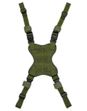 Military Helmet Carrier Attachment (Olive Green)