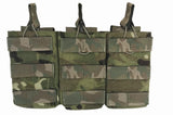 Open Top Ammo Pouch (Molle) - (Triple)