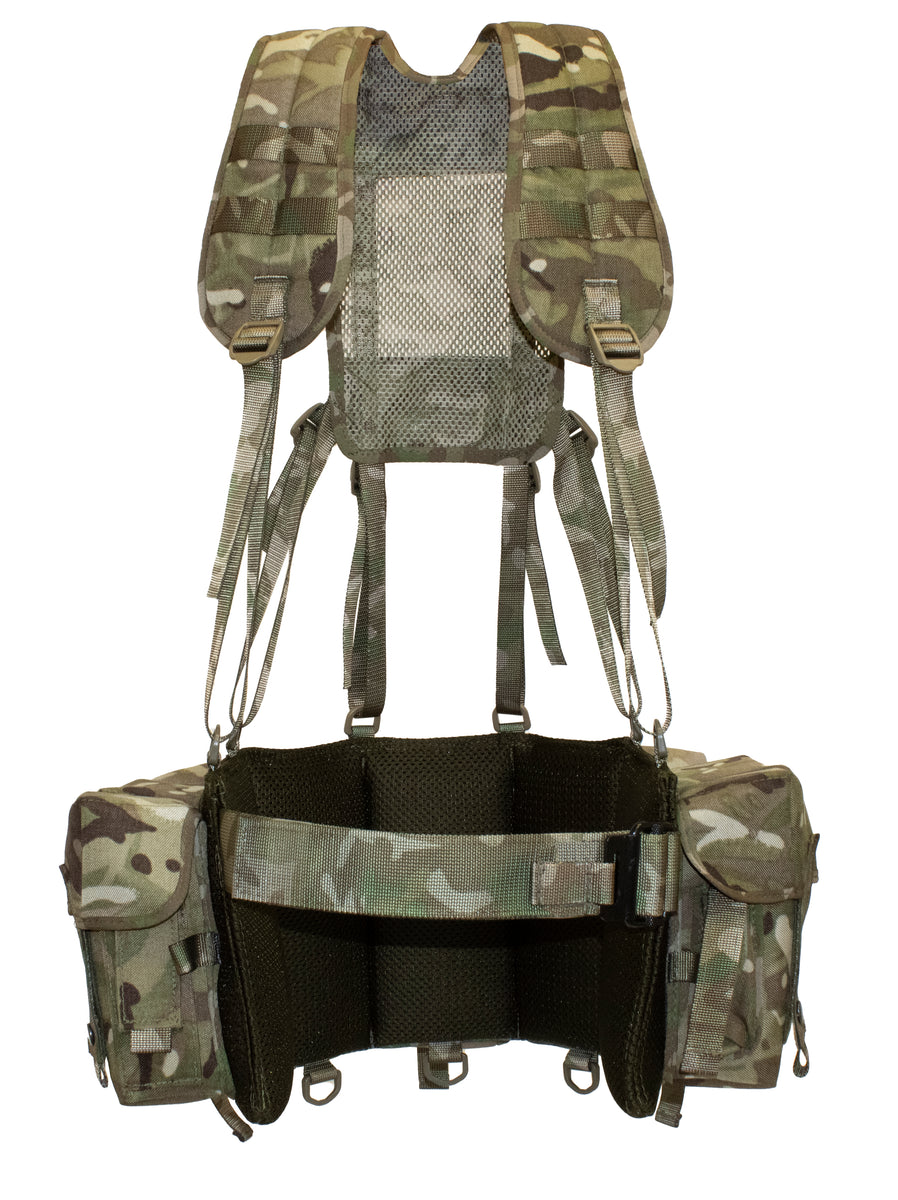 Special Forces Airborne Webbing Set (Yoke + 3 Pocket Belt) – Marauder ...