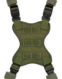 Military Helmet Carrier Attachment (Olive Green)