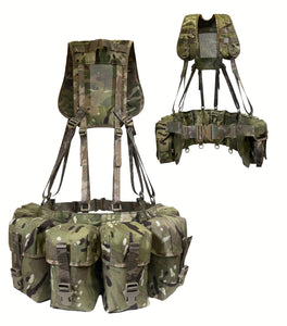 GEN II Special Forces Airborne Webbing Set (Yoke + 4 Pocket Belt)