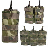 Open Top Ammo Pouch (Molle) - (Double)